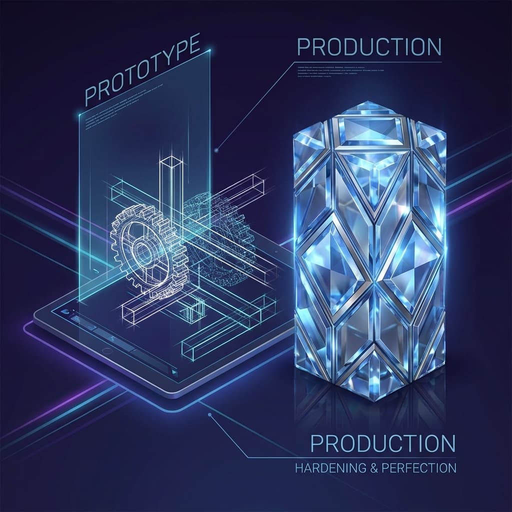 From Duct-Tape Prototype to Enterprise Production: The Exavel Playbook - Featured image